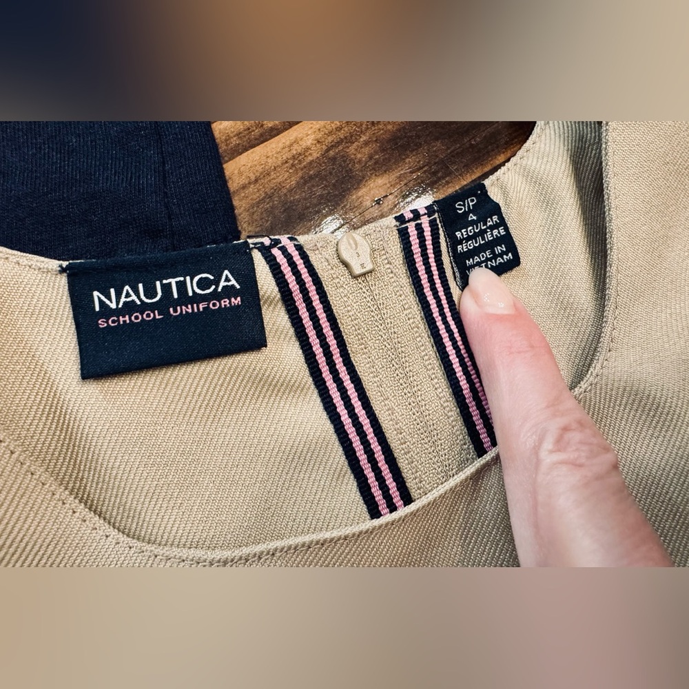 Nautica Girls Uniform Dress with‎ Limited Too Polo Size 4 - Picture 5 of 5